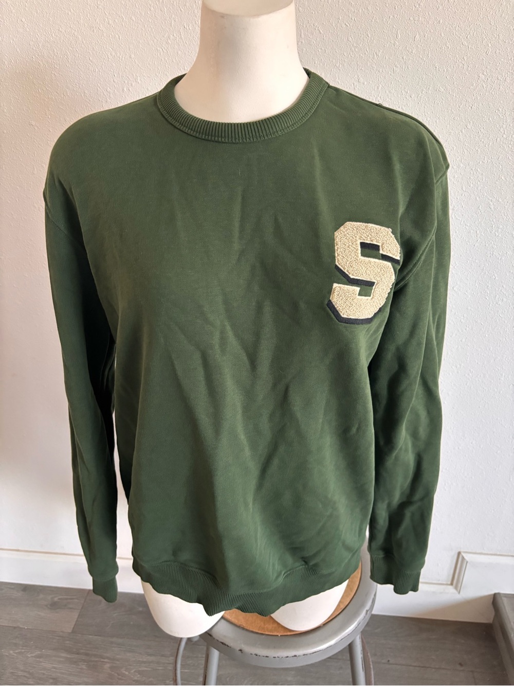 Denim & Flower S Crewneck Sweater